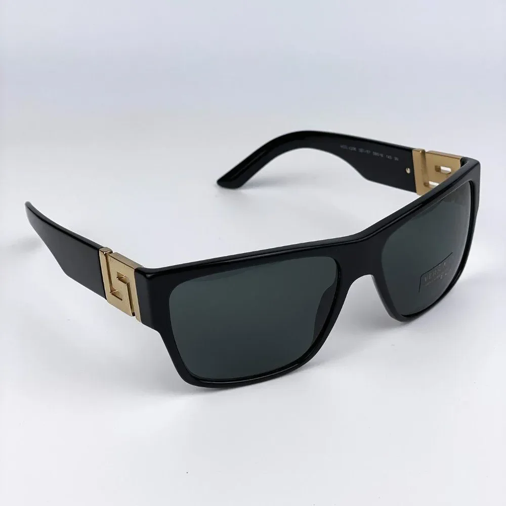 BRAND NEW Versace VE4296 GB1/87 Black Men Sunglasses